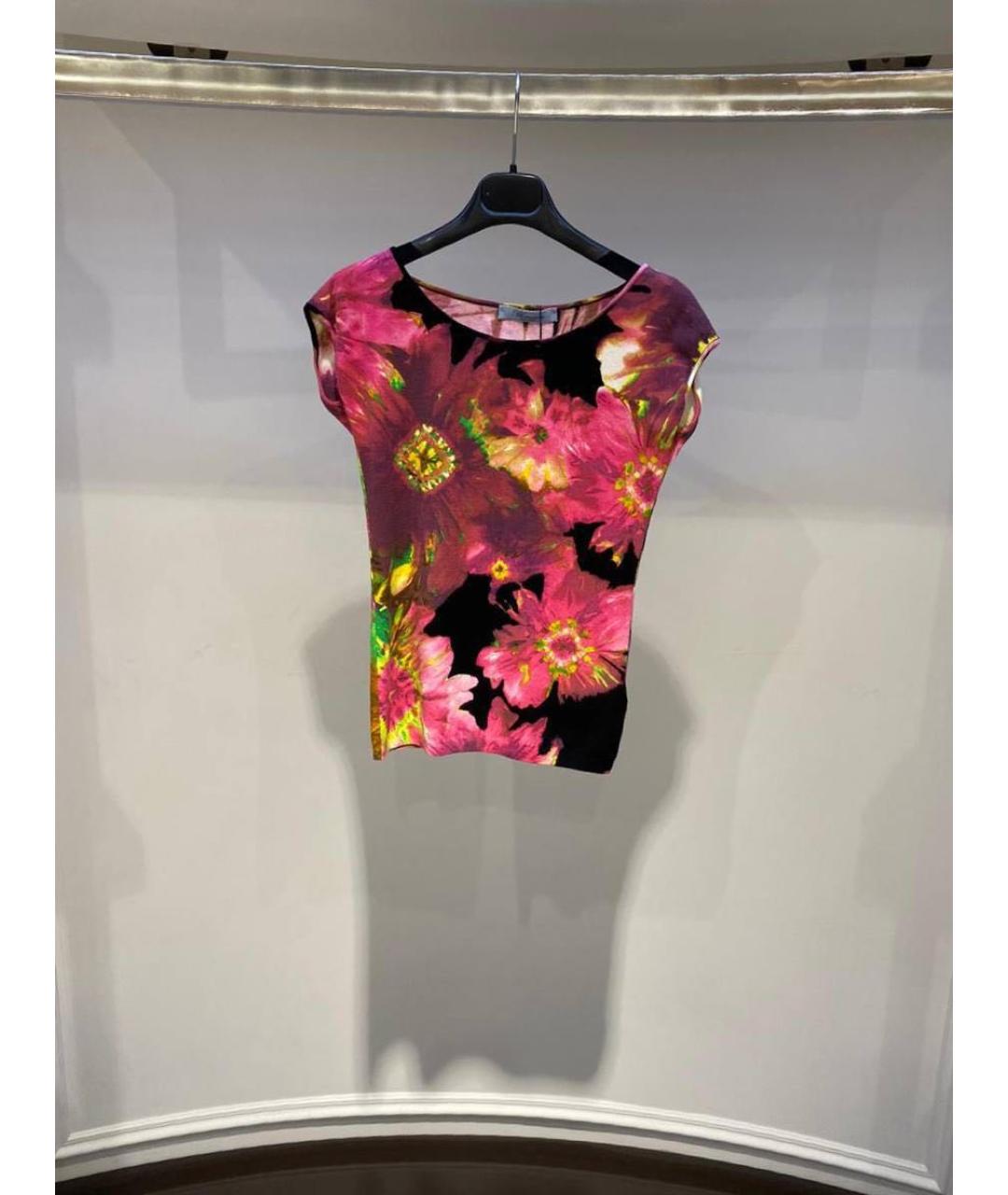 BLUMARINE Розовая футболка, фото 3