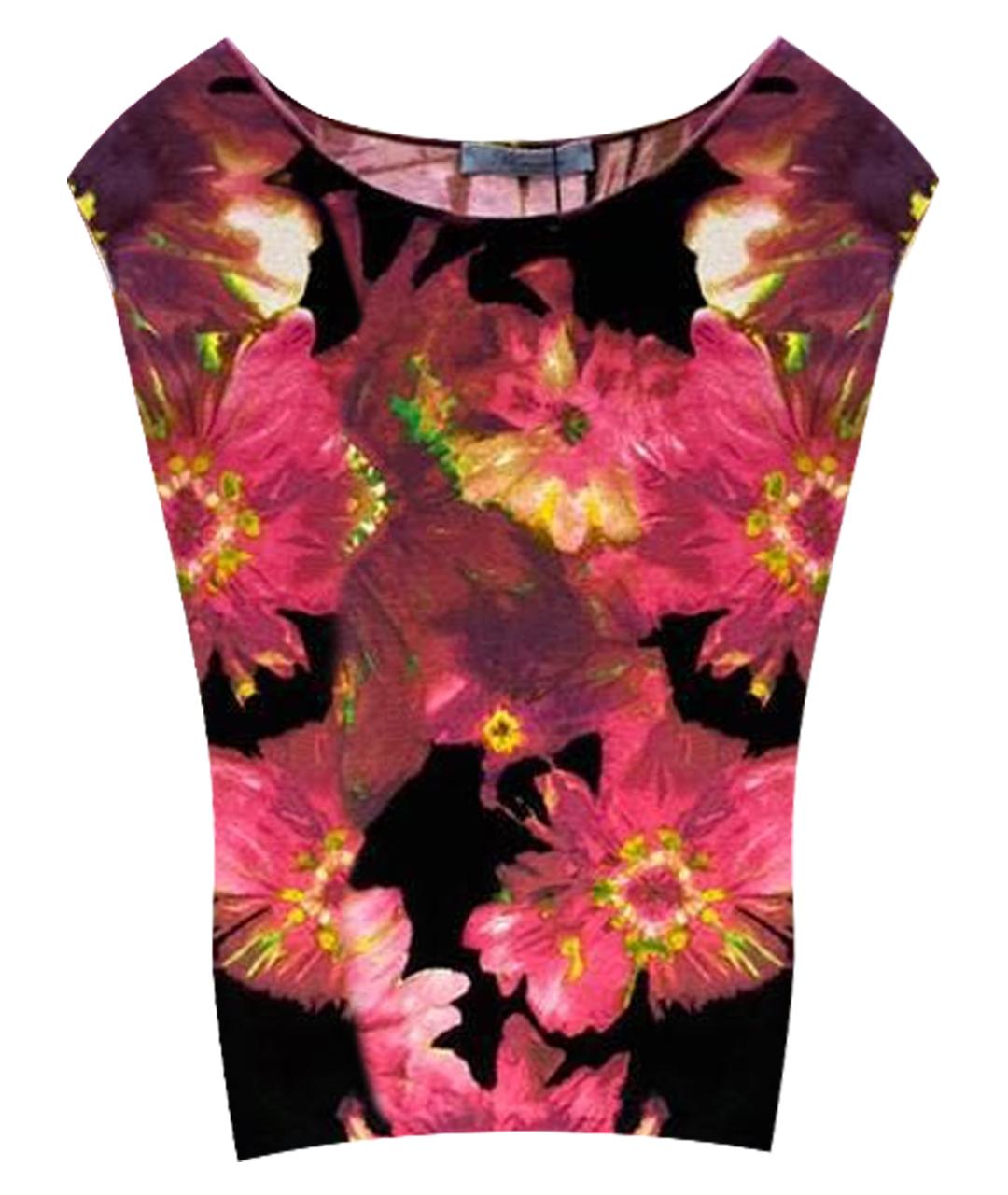 BLUMARINE Розовая футболка, фото 1