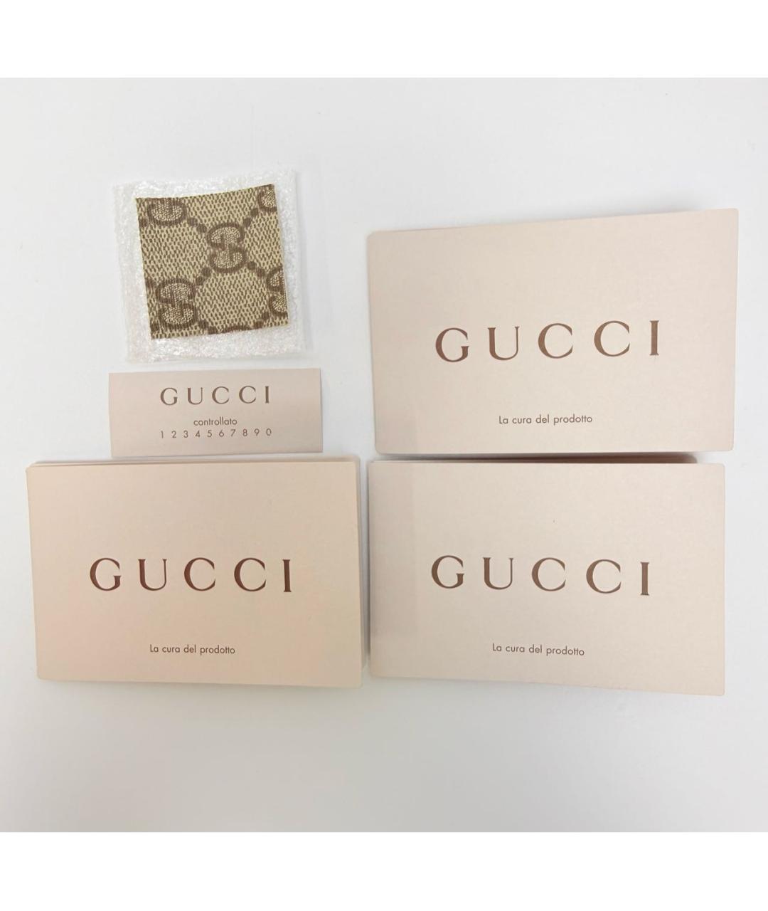 GUCCI Бежевая тканевая сумка через плечо, фото 8