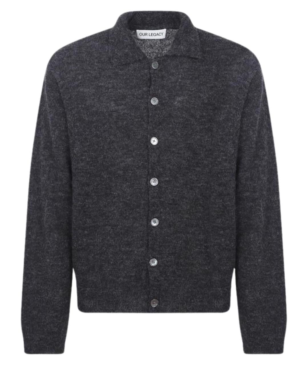 OUR LEGACY Серый шерстяной джемпер / свитер, фото 1