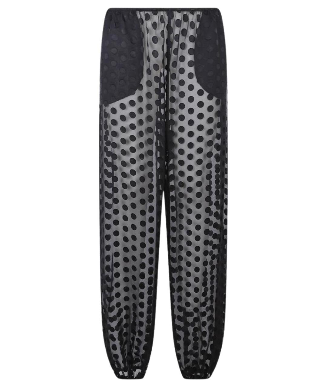 THE FRANKIE SHOP Черные вискозные прямые брюки, фото 1