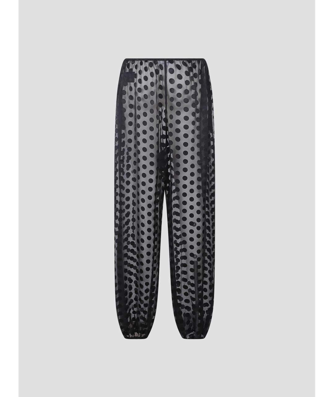 THE FRANKIE SHOP Черные вискозные прямые брюки, фото 2