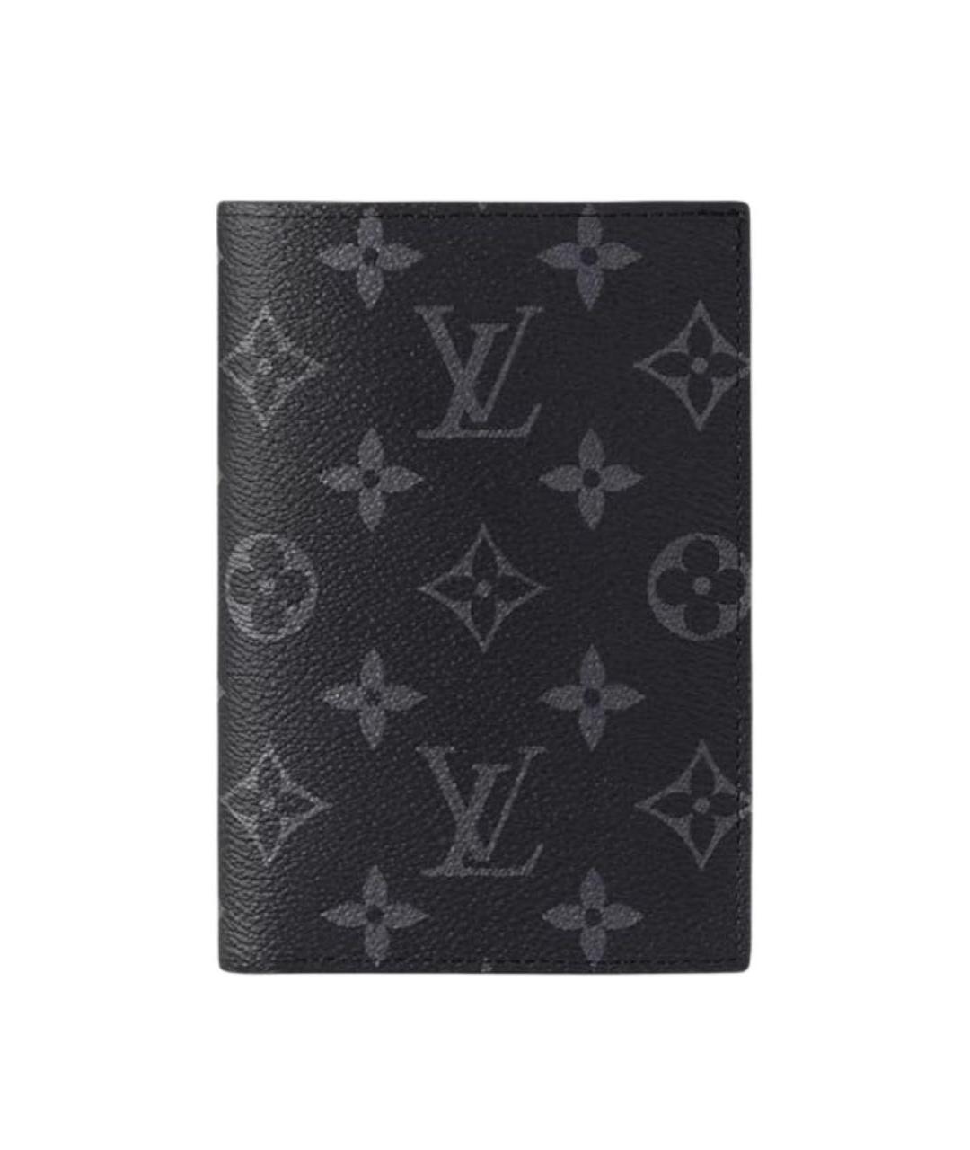 LOUIS VUITTON Черная визитница, фото 3