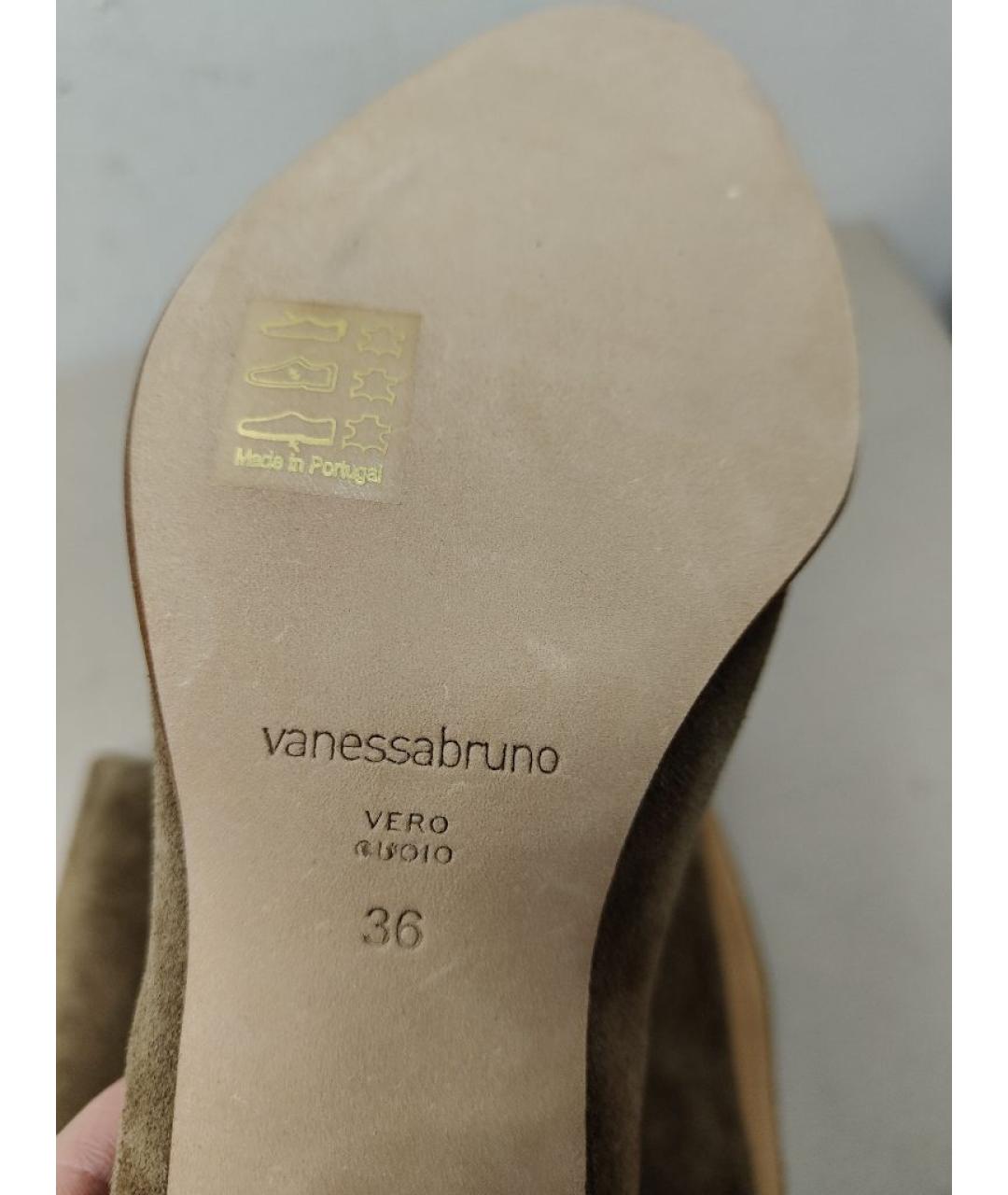 RALPH LAUREN COLLECTION Коричневые кожаные ботильоны, фото 7