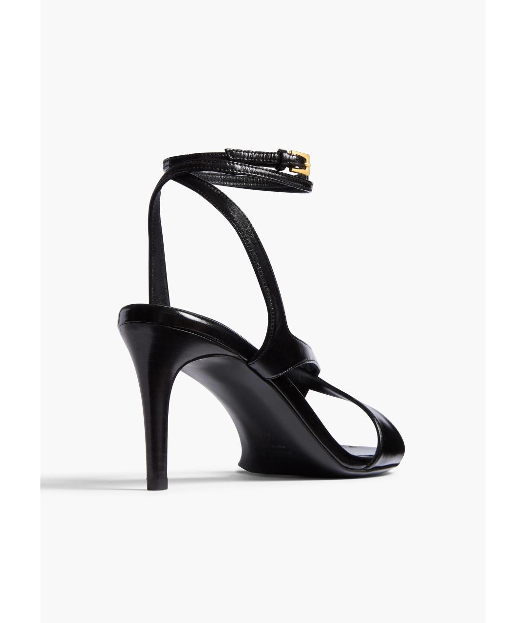 KHAITE Черные кожаные туфли, фото 3