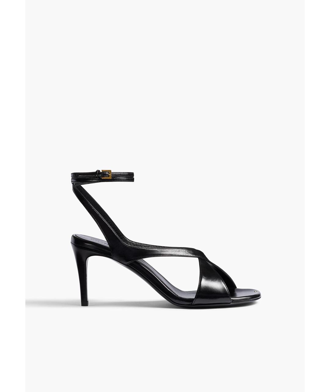 KHAITE Черные кожаные туфли, фото 1