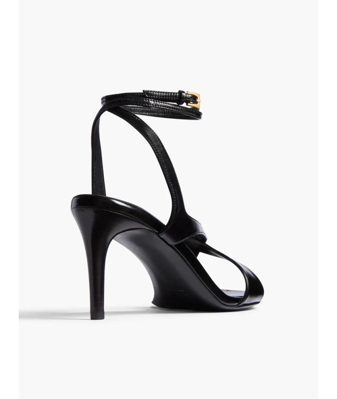 KHAITE Черные кожаные туфли, фото 2