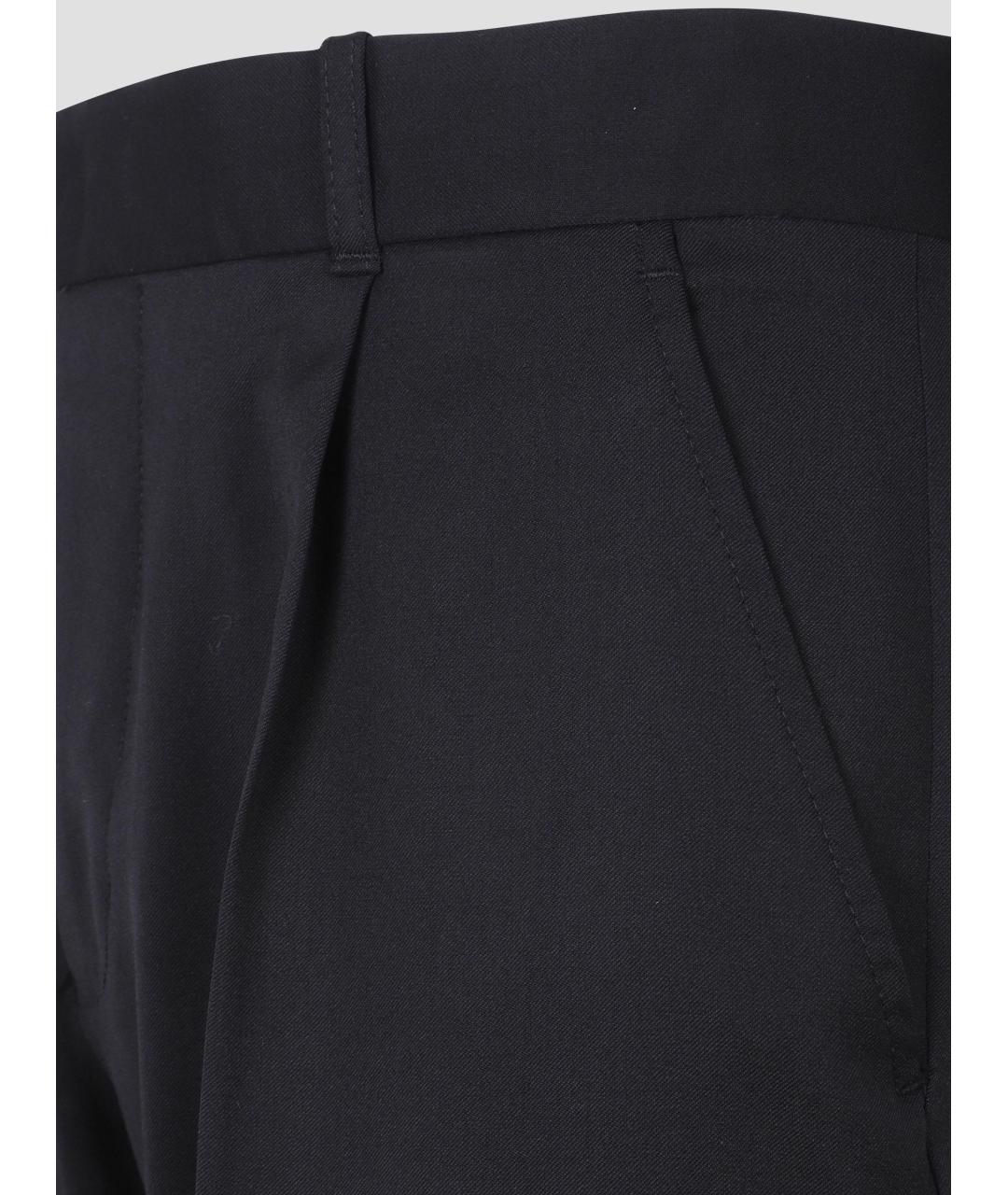 OUR LEGACY Черные шерстяные классические брюки, фото 3