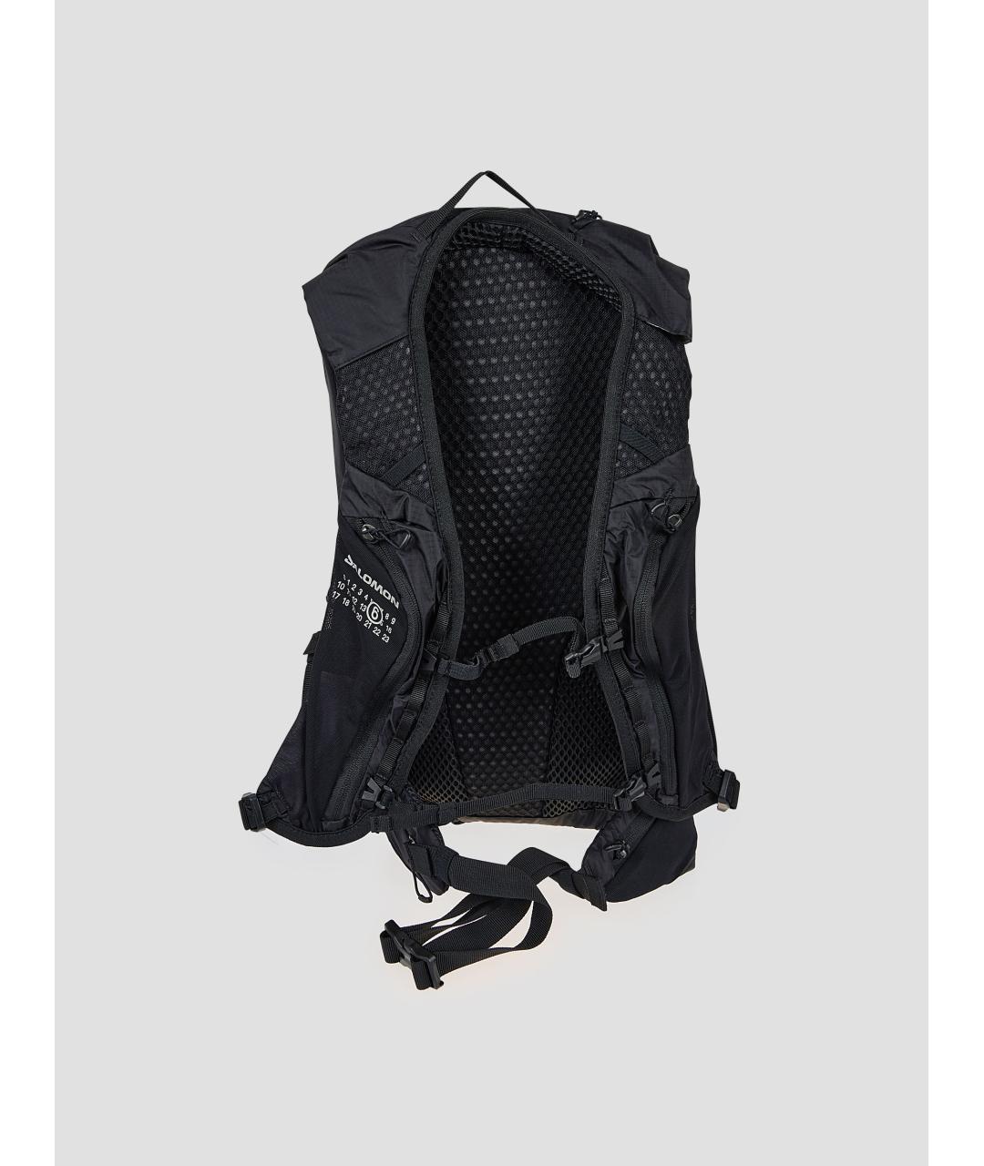 MM6 MAISON MARGIELA Черный синтетический рюкзак, фото 2