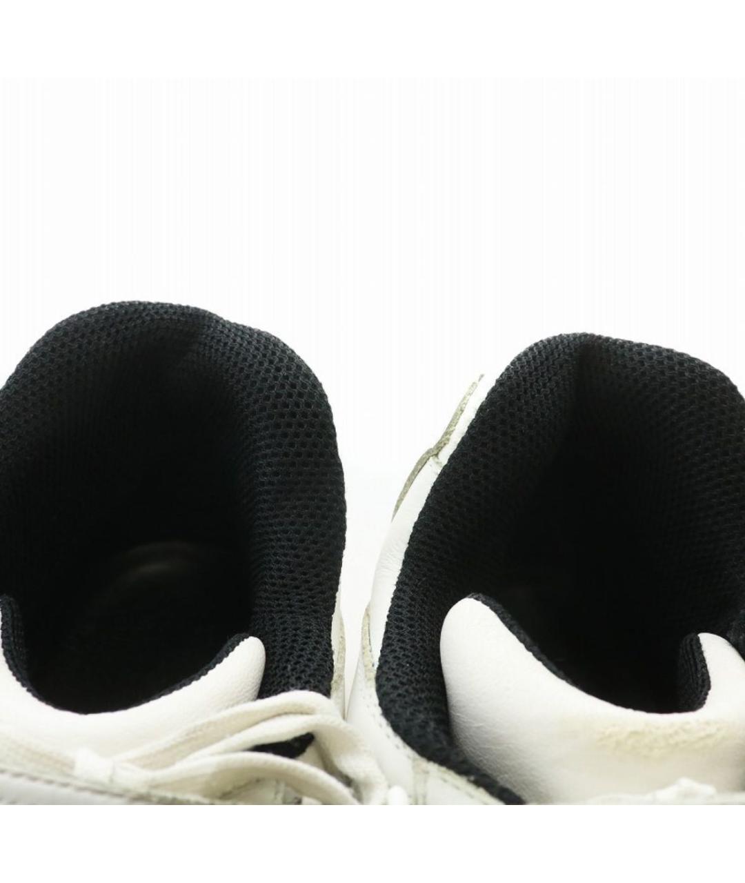 MAISON MARGIELA Белые кожаные кеды, фото 4