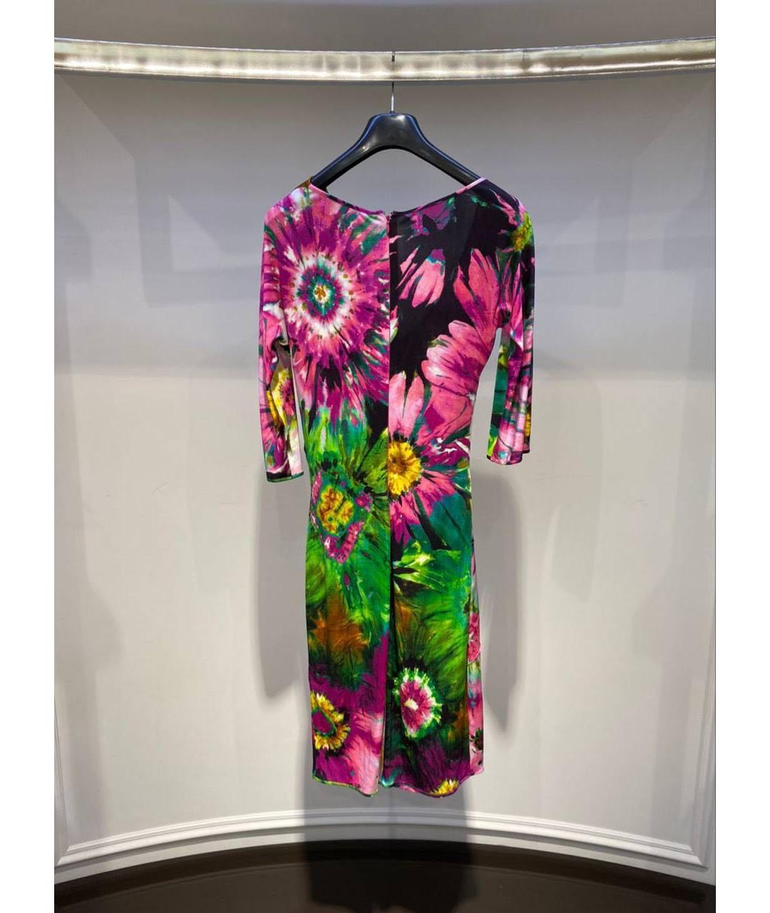 BLUMARINE Розовое повседневное платье, фото 2