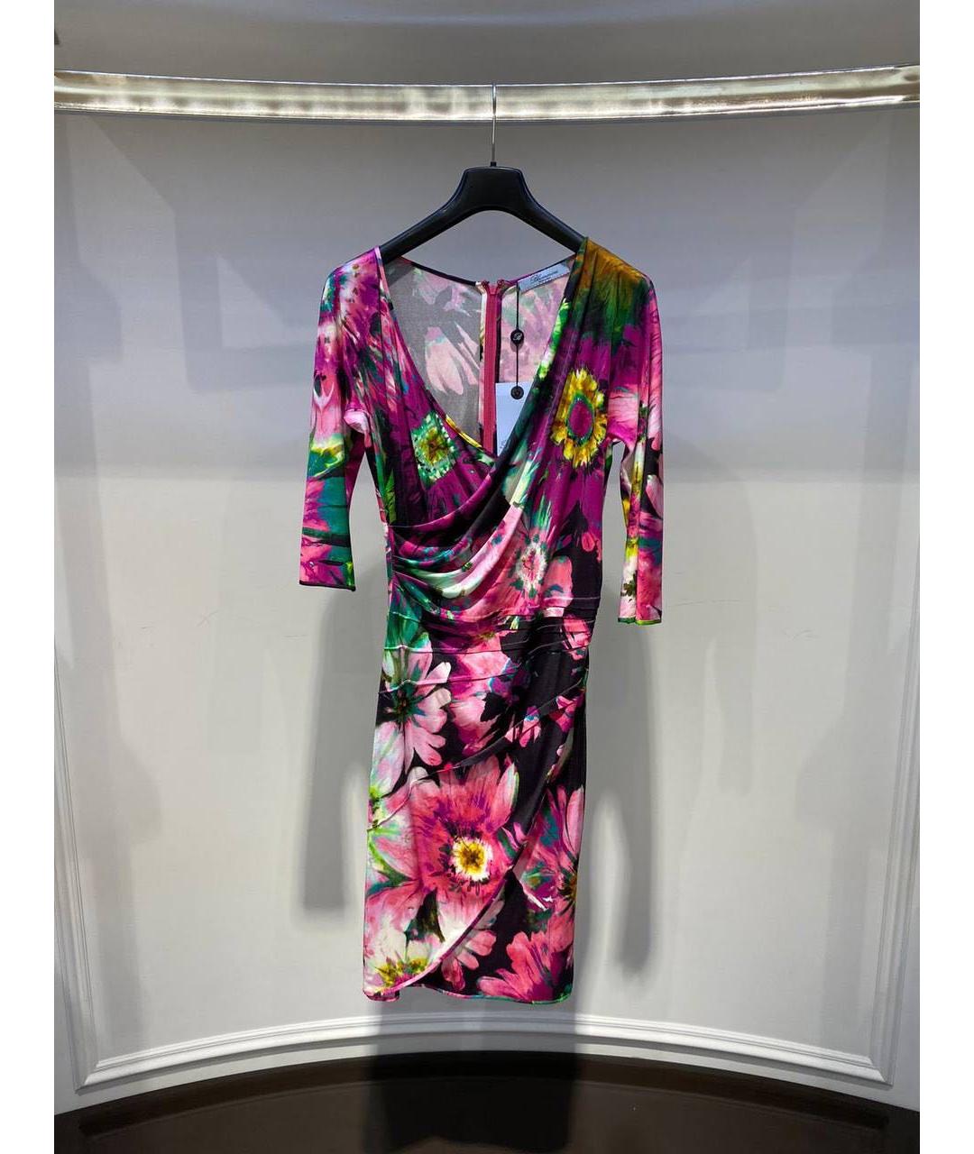 BLUMARINE Розовое повседневное платье, фото 3