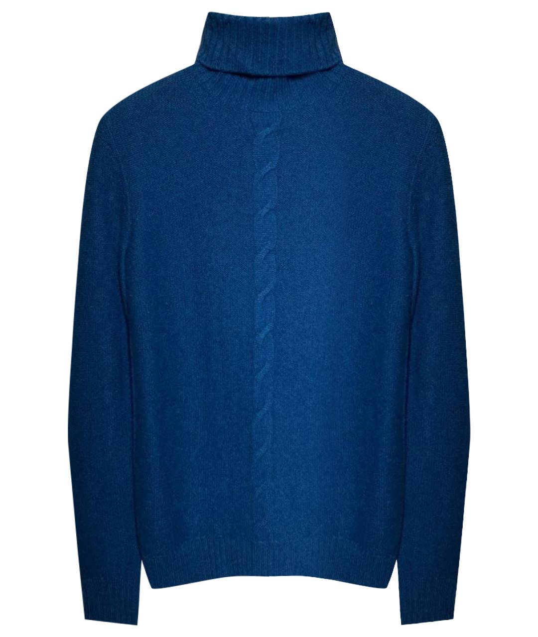 LORO PIANA Синий кашемировый джемпер / свитер, фото 1