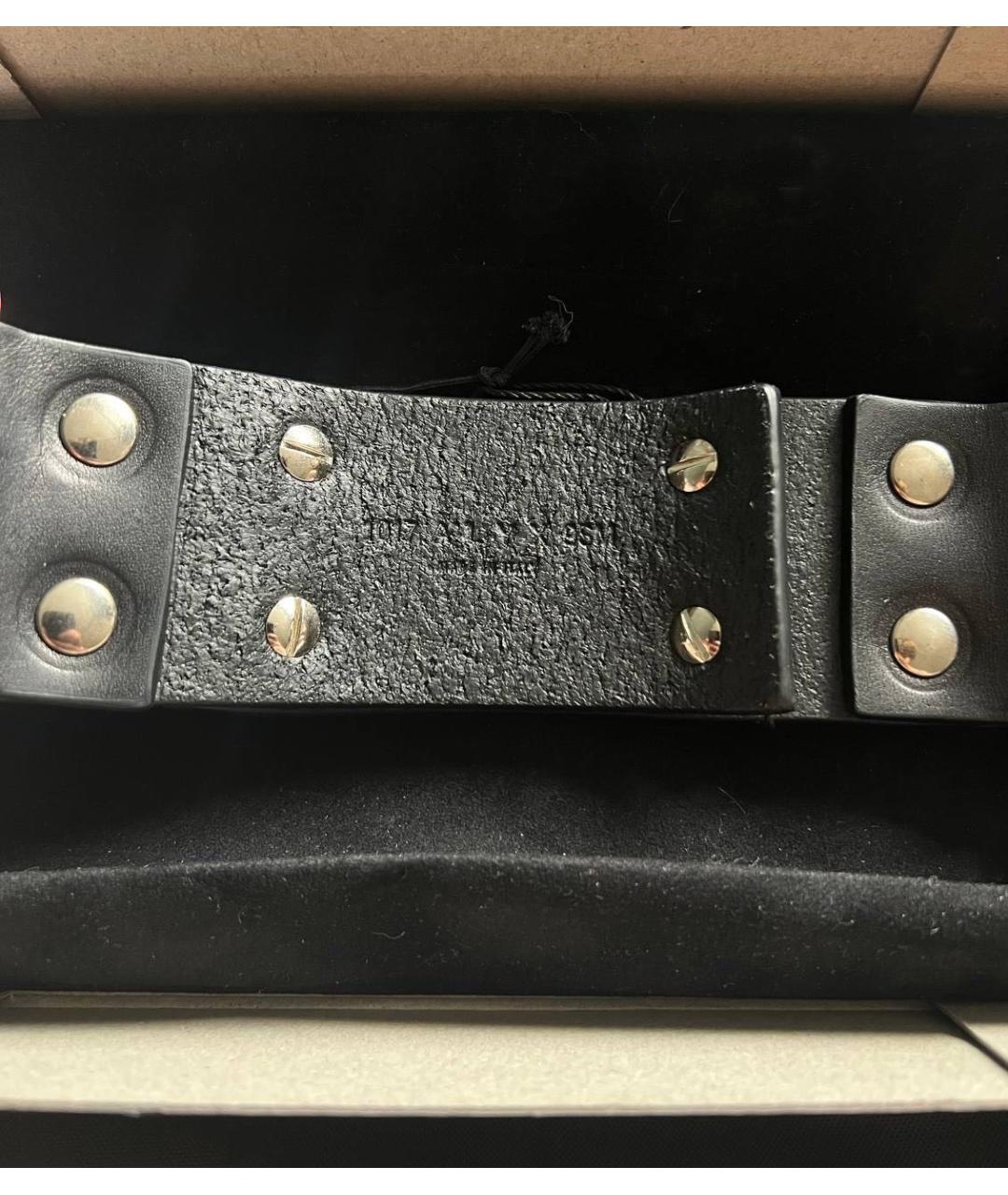 1017 ALYX 9SM Черный кожаный браслет, фото 6