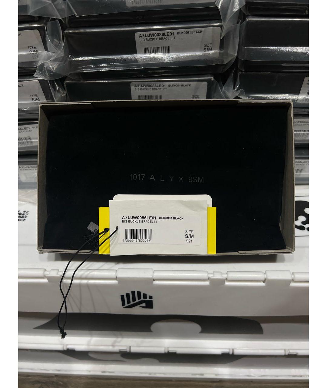 1017 ALYX 9SM Черный кожаный браслет, фото 7