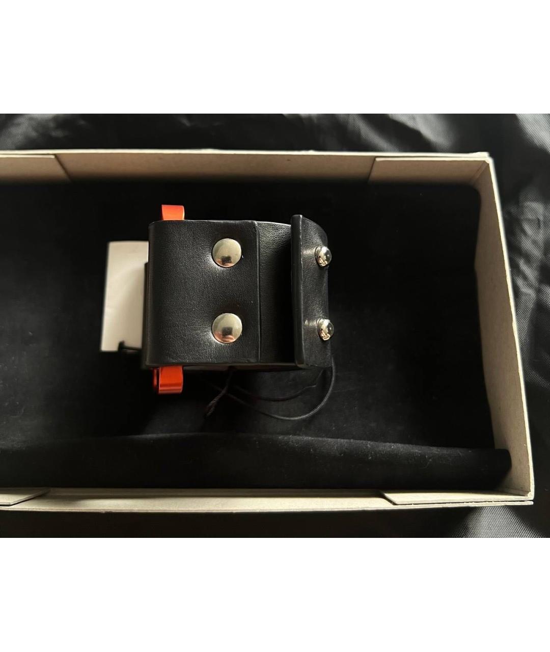 1017 ALYX 9SM Черный кожаный браслет, фото 4