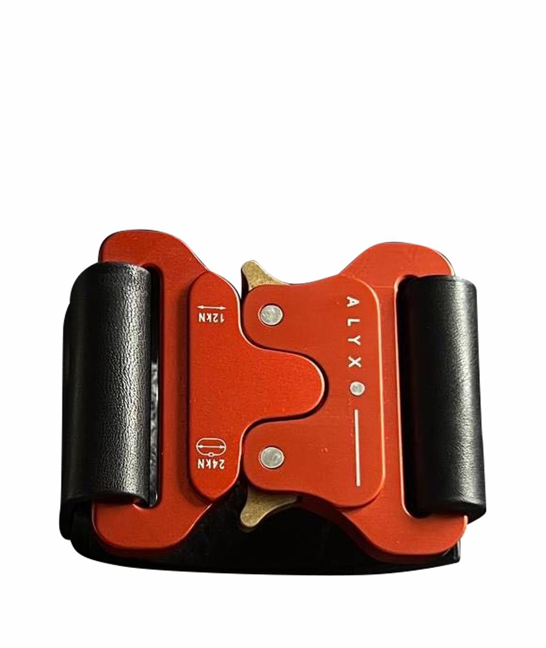 1017 ALYX 9SM Черный кожаный браслет, фото 1