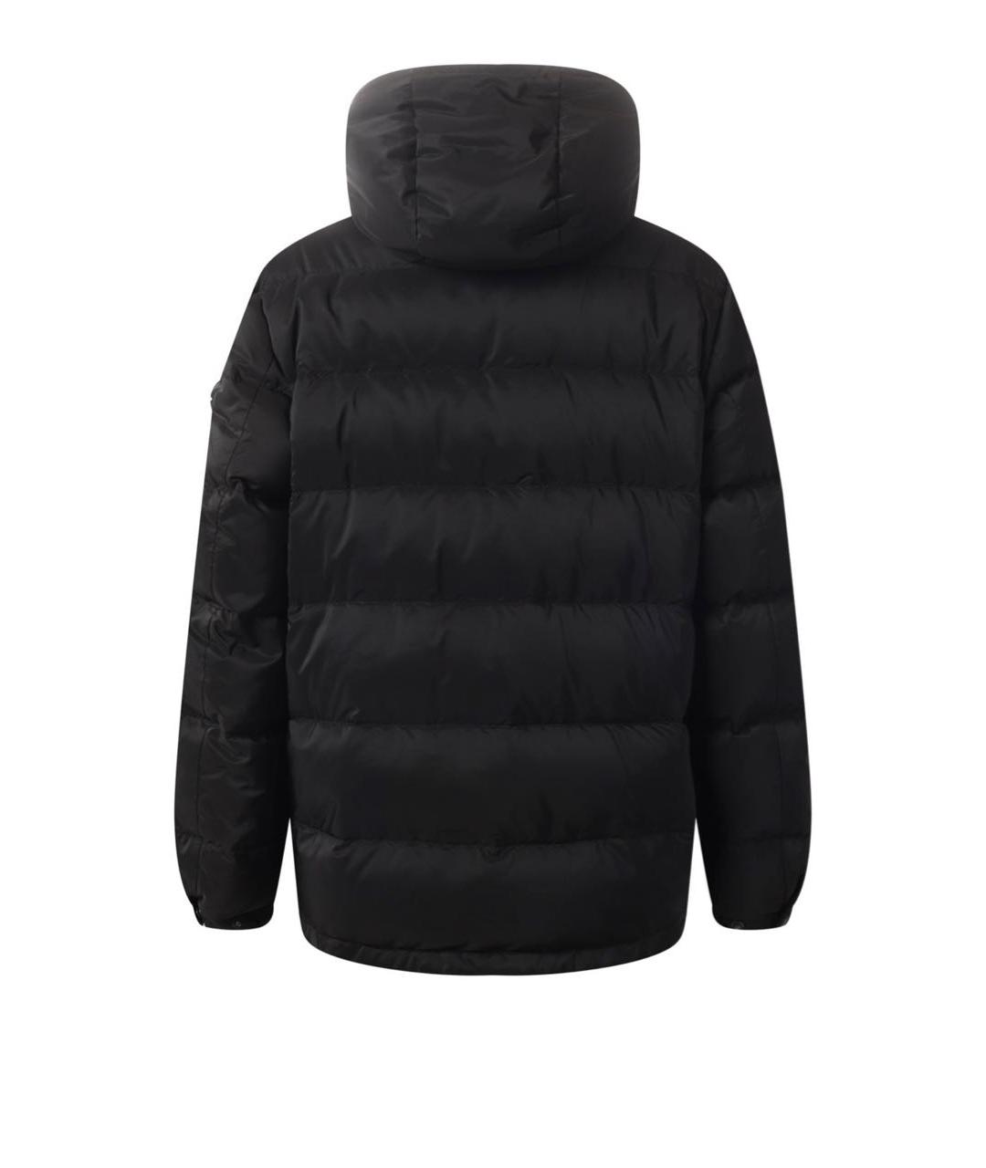 PRADA Черный полиэстеровый пуховик, фото 2