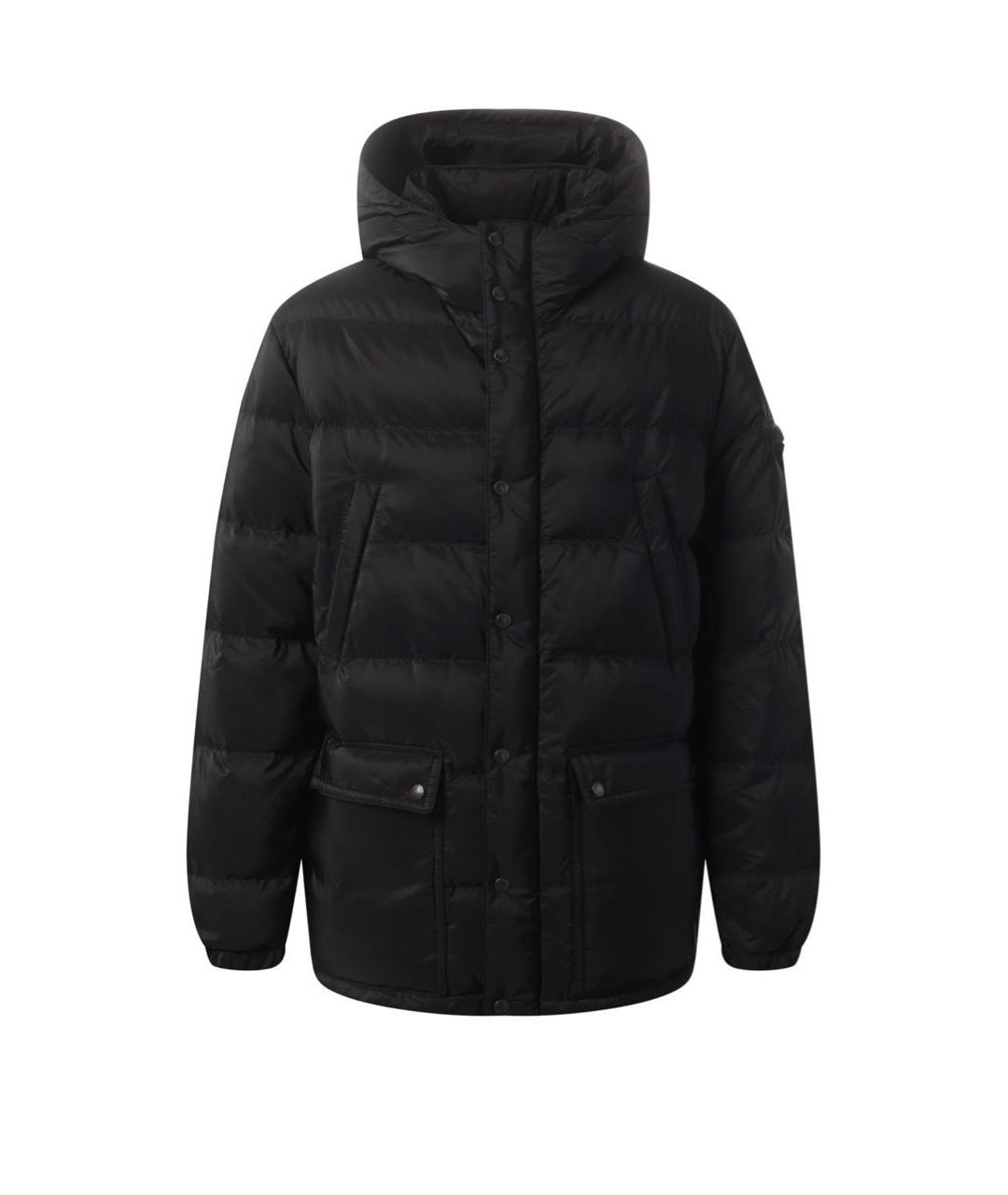 PRADA Черный полиэстеровый пуховик, фото 1