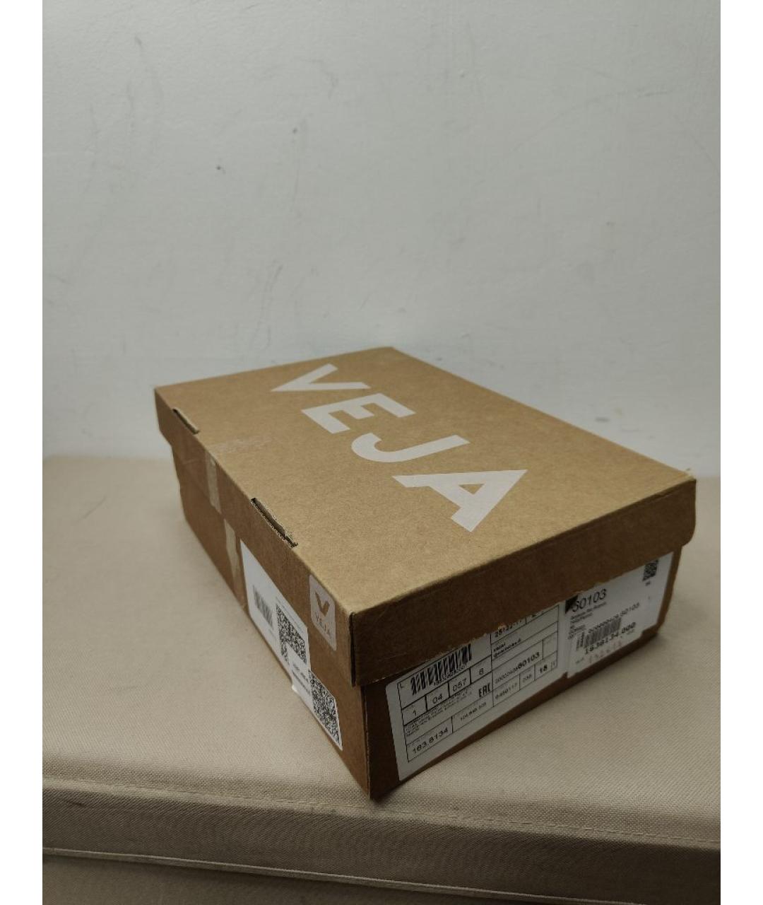 VEJA Розовые замшевые кроссовки, фото 5