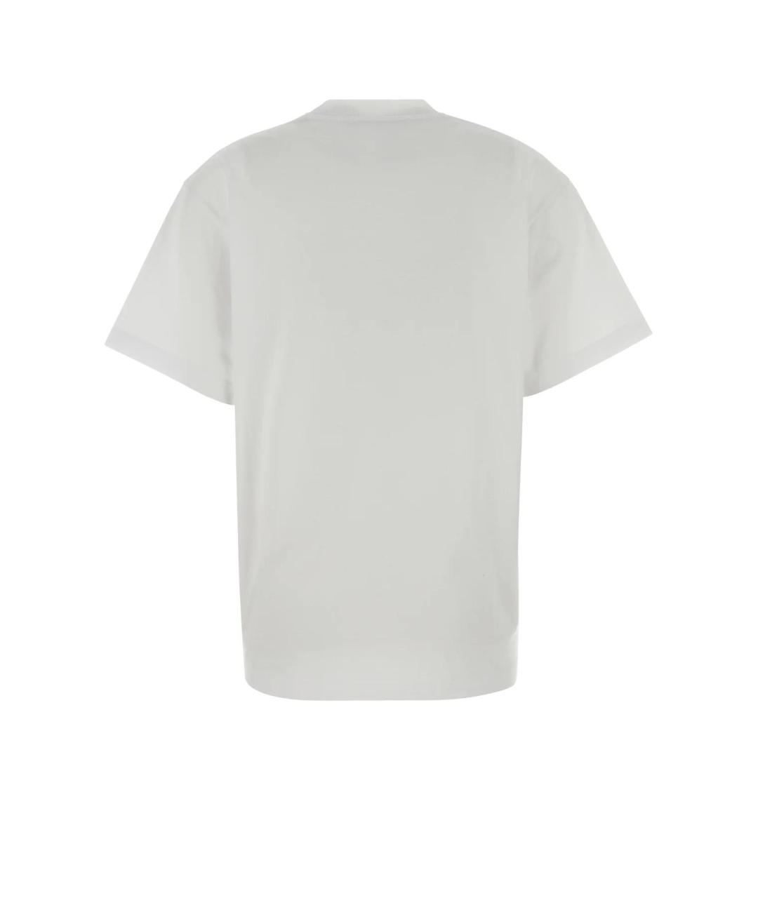 GUCCI Белая хлопковая футболка, фото 2