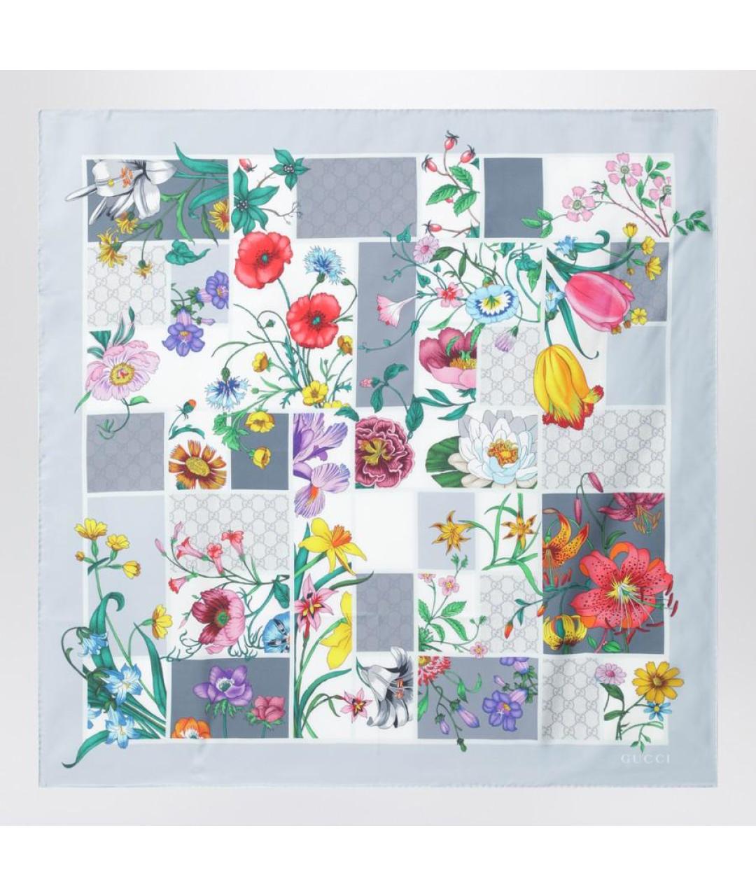 GUCCI Мульти шелковый платок, фото 3
