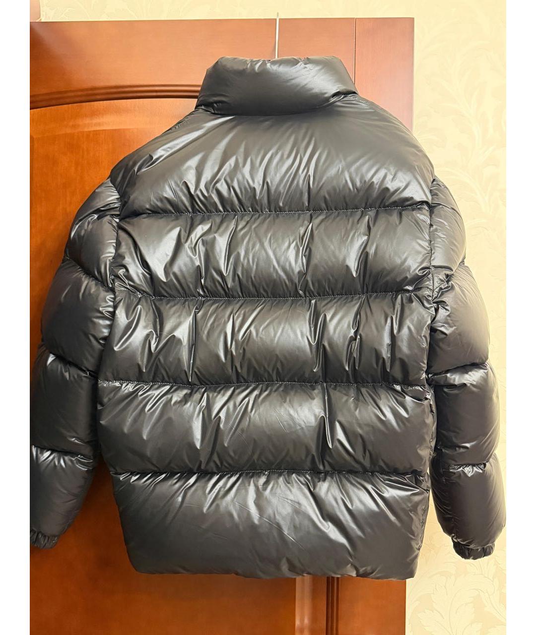 PRADA Черный полиамидовый пуховик, фото 4