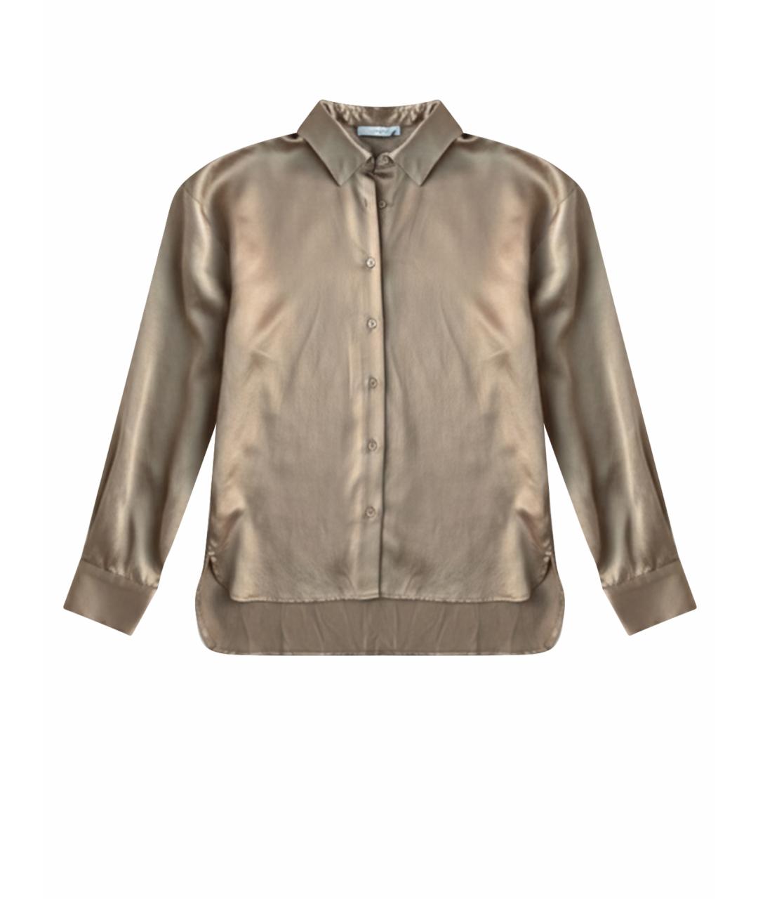 IRO Хаки шелковая рубашка, фото 1