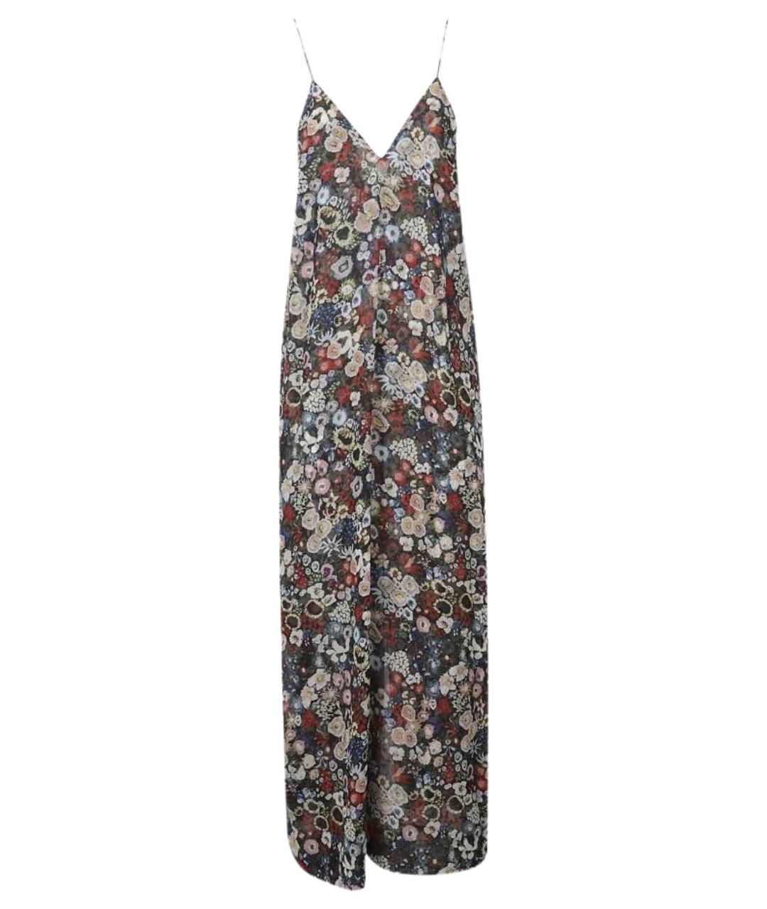 KHAITE Черное шелковое повседневное платье, фото 1