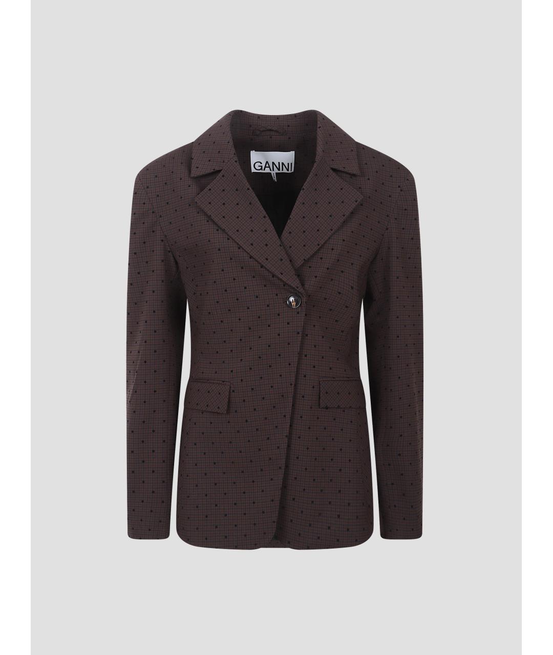 GANNI Мульти жакет/пиджак, фото 4