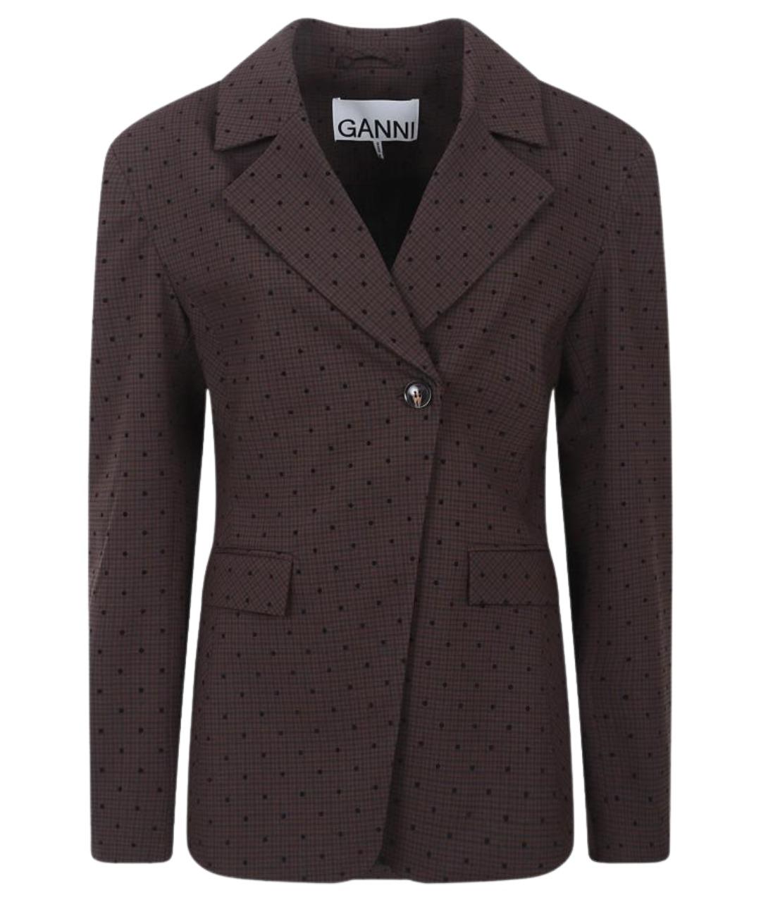 GANNI Мульти жакет/пиджак, фото 1