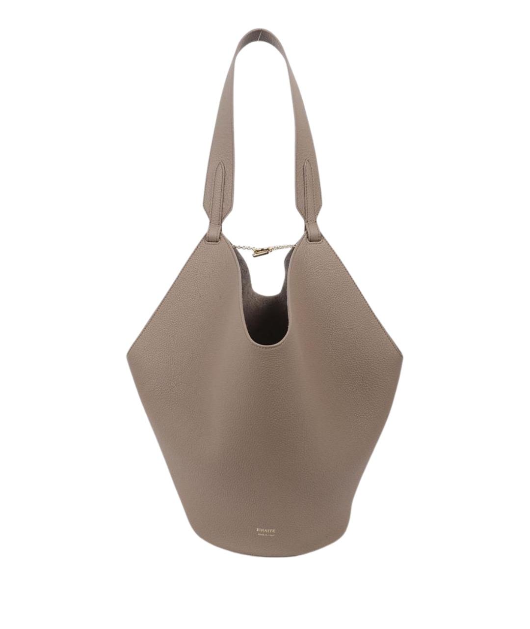 KHAITE Кожаная сумка тоут, фото 1