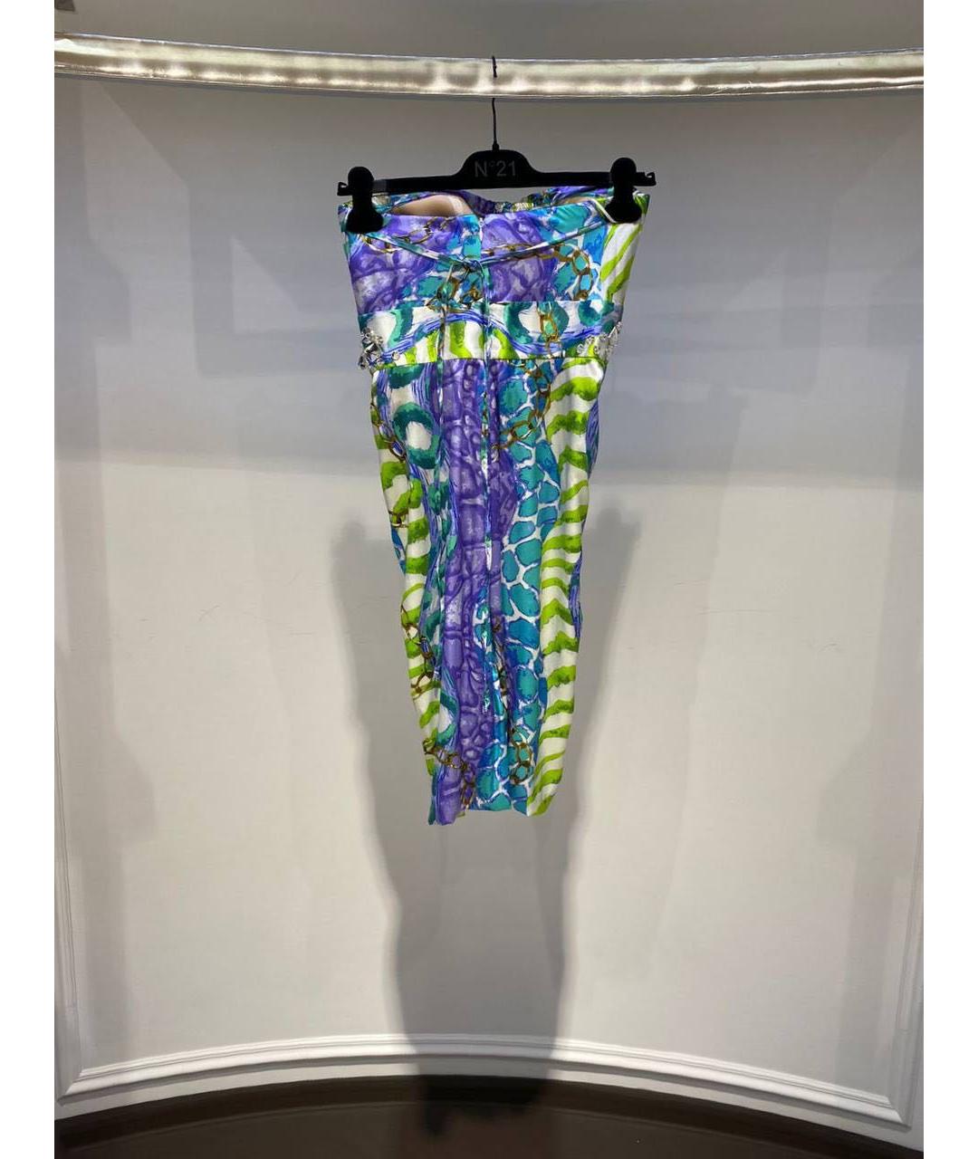 BLUMARINE Мульти коктейльное платье, фото 2