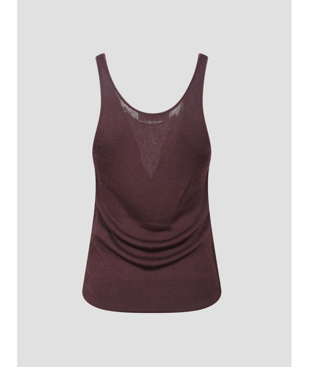 THE FRANKIE SHOP Бордовая майка, фото 2