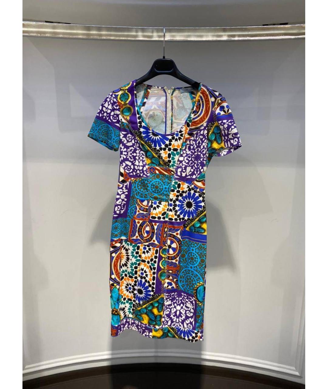 BLUMARINE Мульти повседневное платье, фото 3