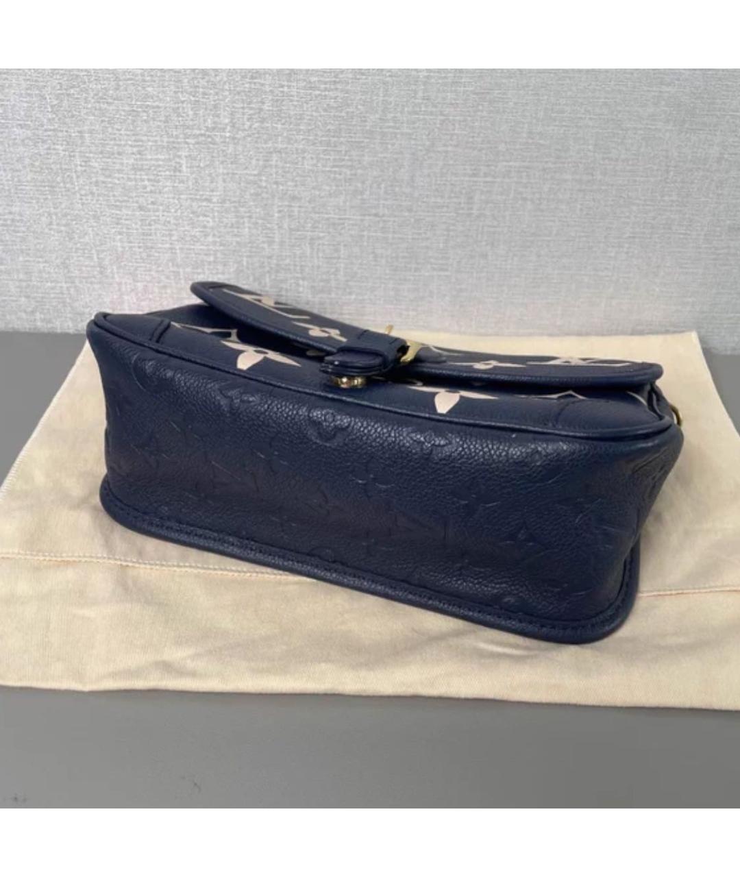 LOUIS VUITTON Темно-синяя сумка через плечо, фото 5