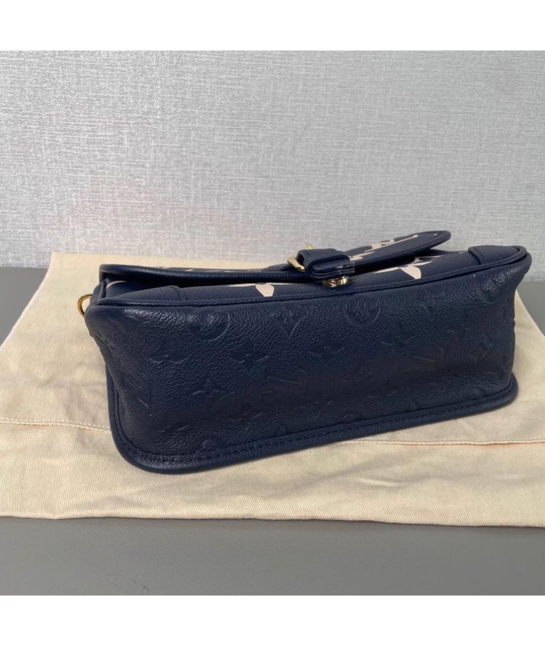 LOUIS VUITTON Темно-синяя сумка через плечо, фото 4