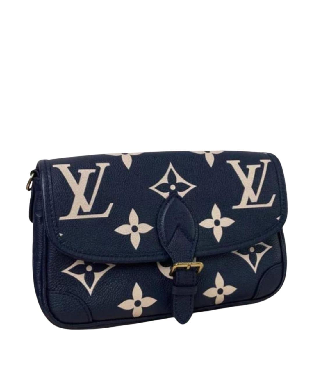 LOUIS VUITTON Темно-синяя сумка через плечо, фото 1