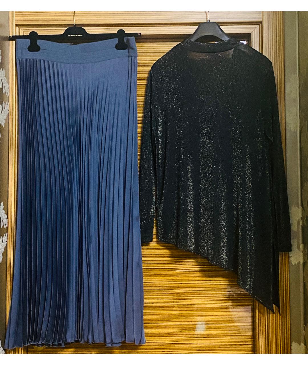 ESCADA Серый вискозный костюм с юбками, фото 2