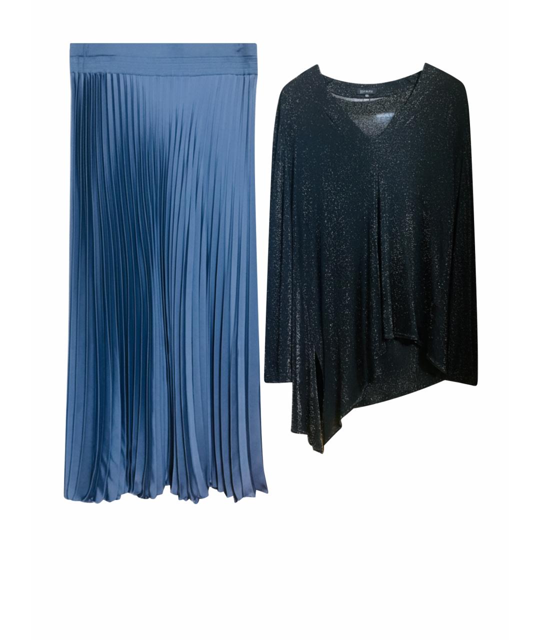 ESCADA Серый вискозный костюм с юбками, фото 1