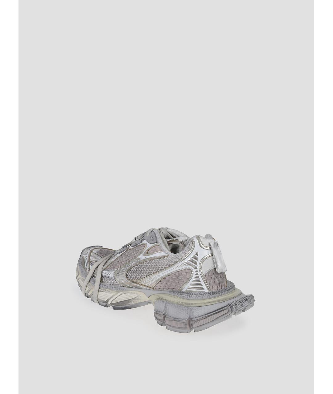 BALENCIAGA Серые синтетические кроссовки, фото 2