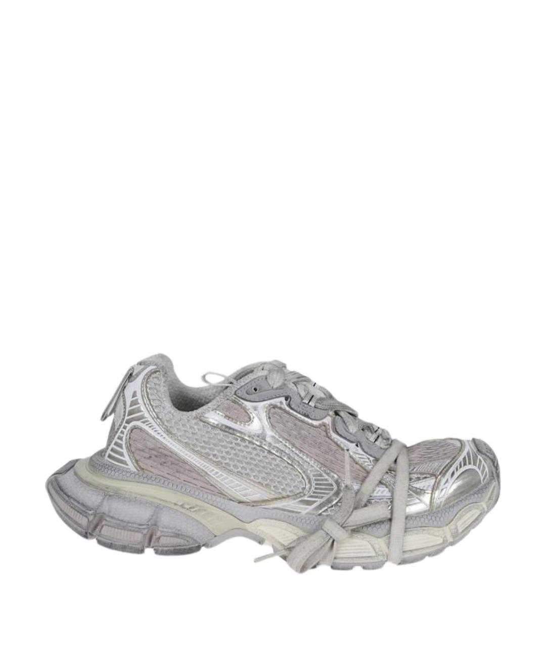 BALENCIAGA Серые синтетические кроссовки, фото 1