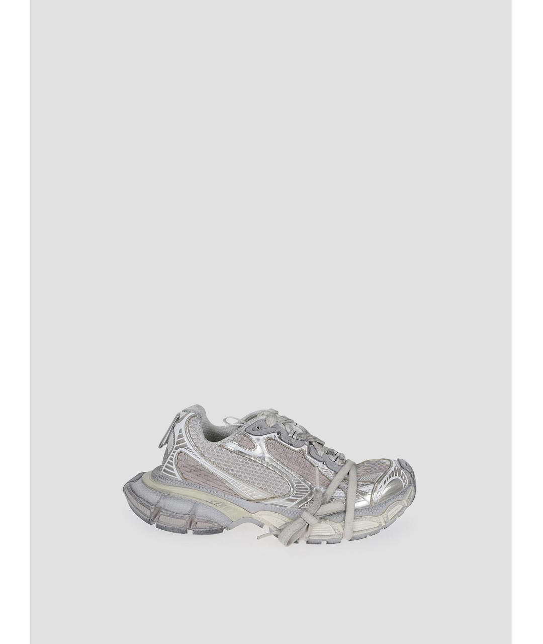 BALENCIAGA Серые синтетические кроссовки, фото 5