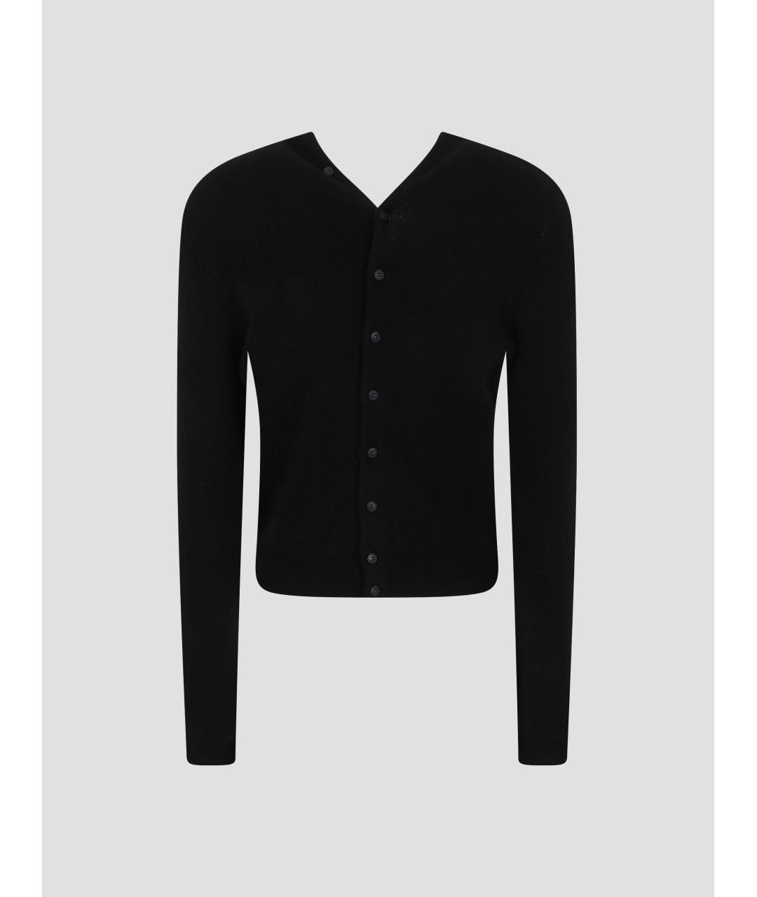 ALEXANDER WANG Черный шерстяной кардиган, фото 2