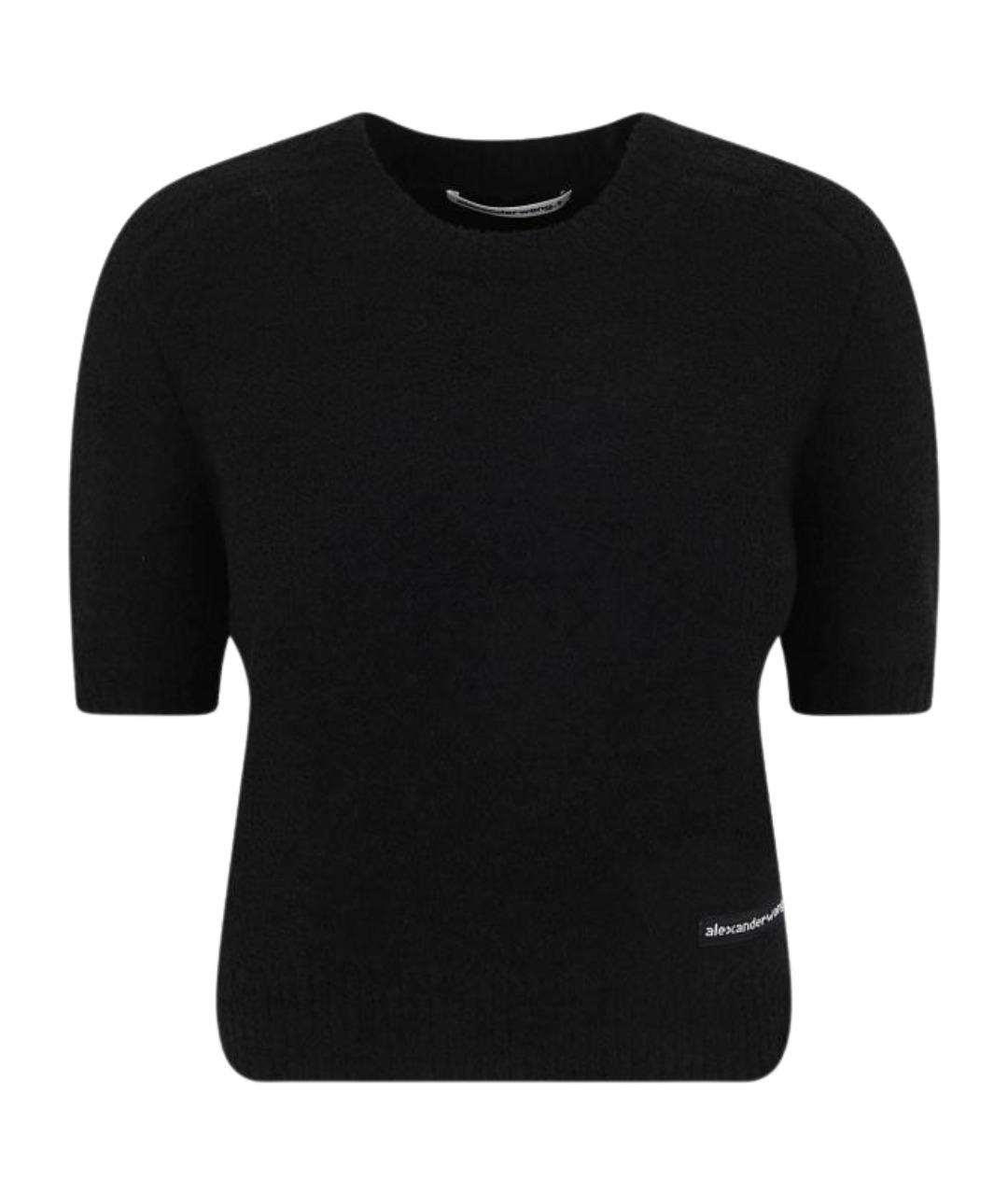 ALEXANDER WANG Черный полиэстеровый джемпер / свитер, фото 1