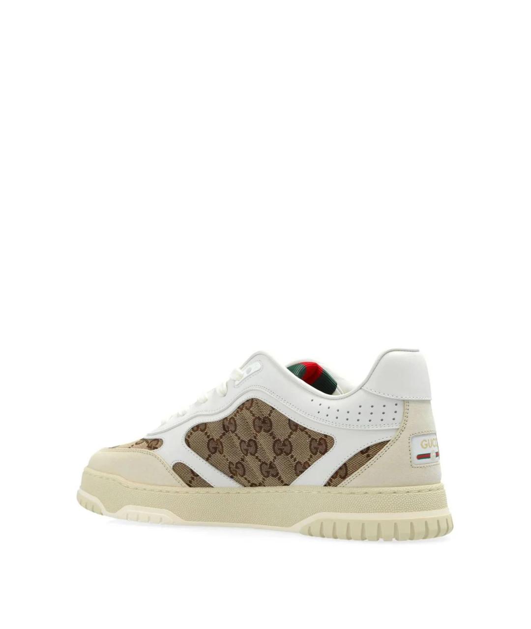 GUCCI Мульти кожаные низкие кроссовки / кеды, фото 3