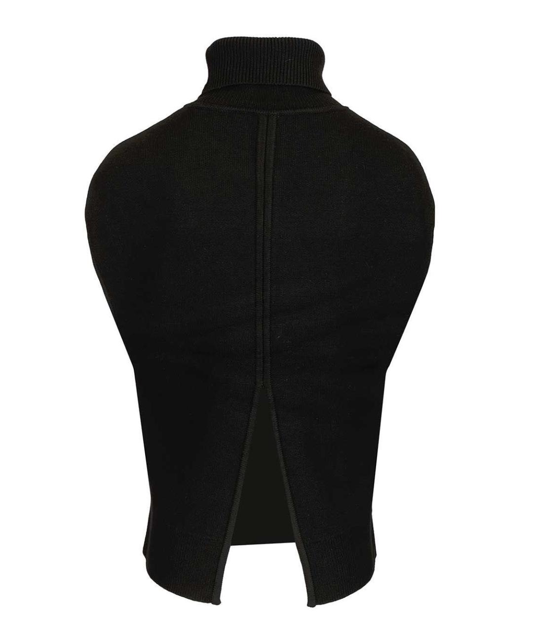 TOTEME Черный шерстяной джемпер / свитер, фото 2