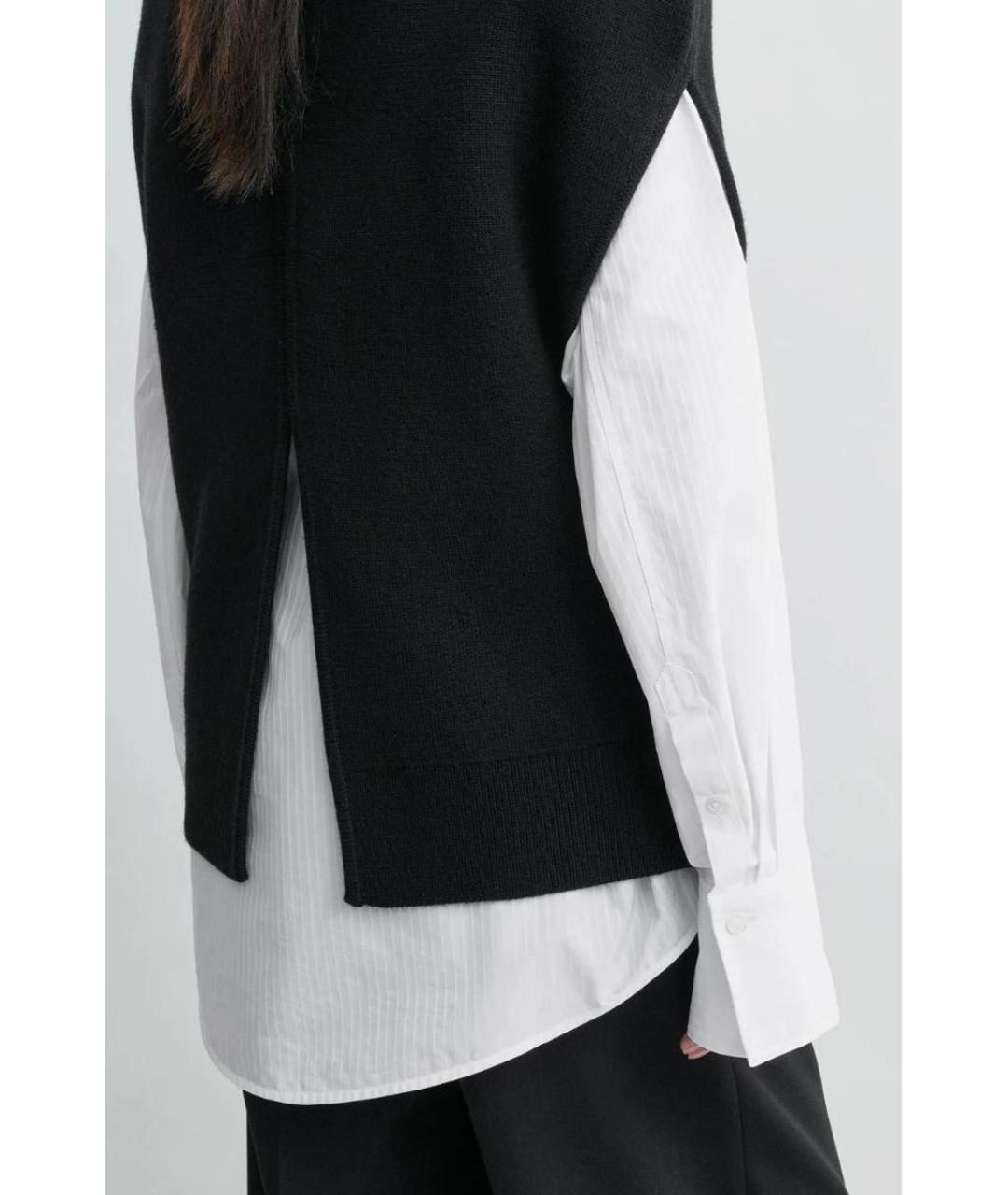 TOTEME Черный шерстяной джемпер / свитер, фото 3