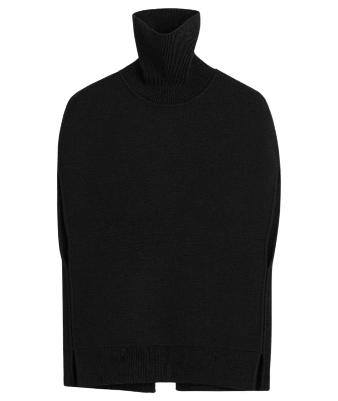 TOTEME Черный шерстяной джемпер / свитер, фото 1