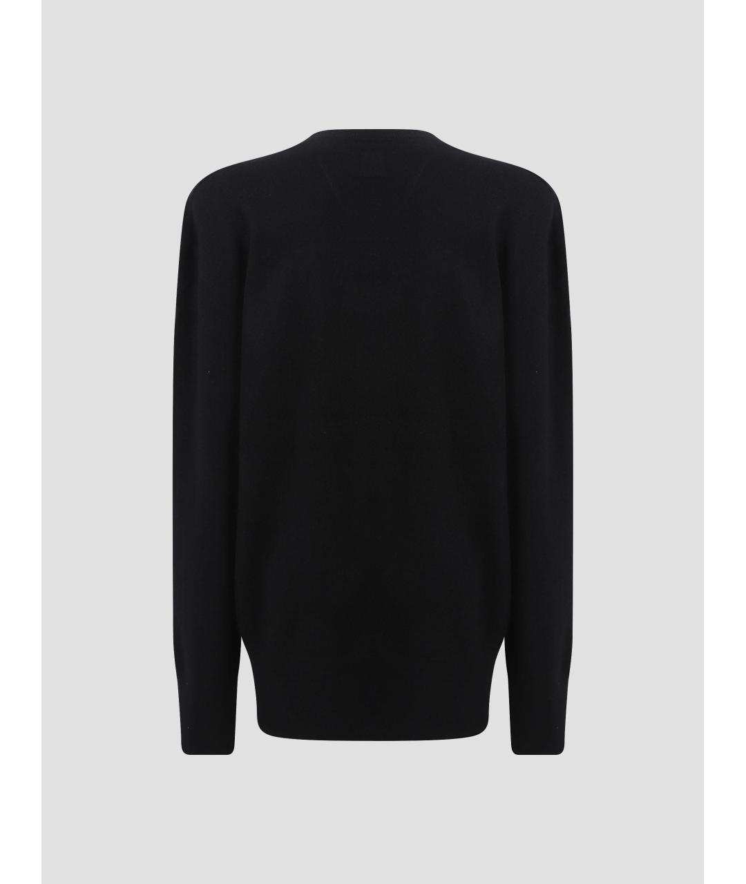 TOTEME Черный кашемировый джемпер / свитер, фото 2